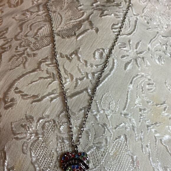 🎀Yee Qin  little Sis Rhinestone heart pendant - Picture 4 of 4